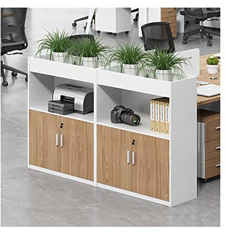 Aktenschrank Rollcontainer Aktenschrank Blumenschlitzschrank mit Schloss Lagerschrank Niedriger Schrank Trennschrank Büroschrank Datenschrank Büroschrank Büroschrank ( Color : 1600*400*1100 )