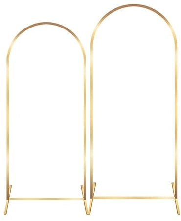 CMYCYDDPLY Arco di Palloncini, Kit Arco Palloncini, Fondale ad Arco, Archi Nuziali, Supporto for Arco Nuziale in Metallo, for Cerimonia Compleanno Anniversario(2PCS)