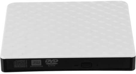 HOMSFOU Plug and Play External Dvd Burner Cd Dvd Burner for Laptop Cd Writer Easy to Install