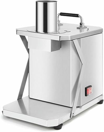 GFXYQPDNV Cortadora Verduras Eléctrica Comercial Cortadora De Verduras Ajustable Máquina Trituradora De Verduras Eléctrica, Cortador De Verduras Eléctrico, Cortador Automático De Cubos De Frutas, 200