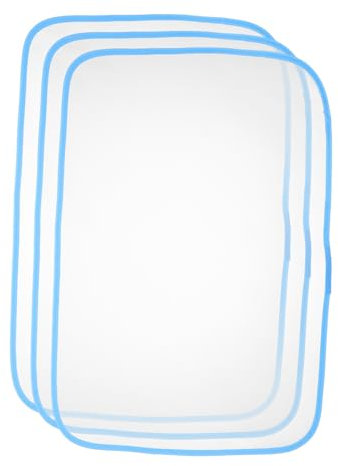 KOCKSHION 3pezzi Pad Protettivo Per Stiratura Panno Fodera Per Ferro Da Stiro Per Uso Domestico e Viaggi Facile Da Riporre e Riutilizzabile