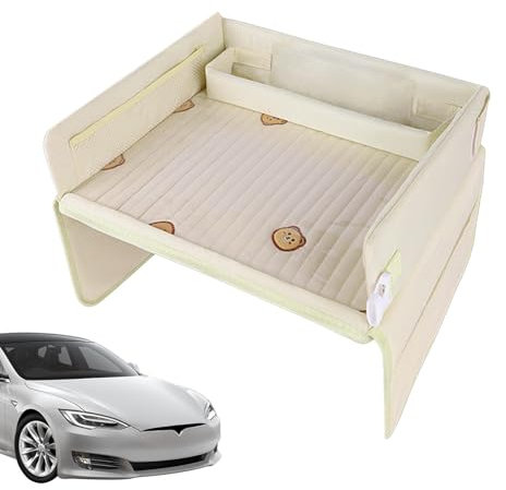 Siège de poussette – Coque pliante étanche multi-surfaces – Table portable avec grande capacité pour le dessin, plateau de conduite pour le divertissement Le design compact facilite la pose