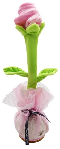 Dancing Cactus – Electronic Interactive Musical Toy | Talking Cactus Toy Baby Toy Repeat | Fun Dancing Cactus Gift For Kids | Perfect For Playtime And Learning Entertainment