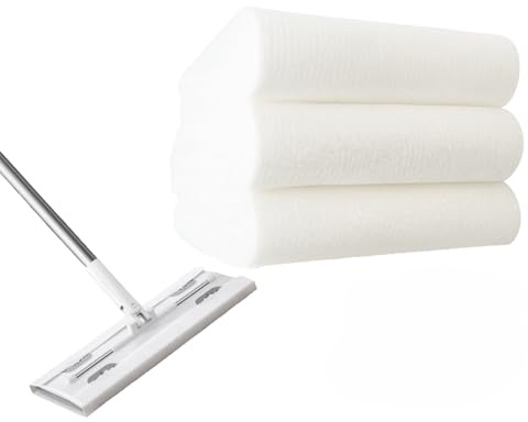 BESCH – Gamuza Atrapa Polvo Desechable para Mopa – 35x40cm, 72pcs – Paños de Limpieza de Suelos – Rápido, Eficaz e Higiénico – Ideal para Hogares con Mascotas y Uso Diario