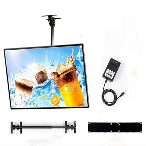 Pannello Luminoso a LED Ultrasottile, Poster Illuminato, tabellone Luminoso per Menu di ristoranti, cartelloni pubblicitari da Parete per ristoranti, Bar e Negozi black-60×80cm