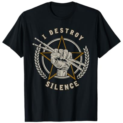 Baguette De Batterie Drôle Cadeau pour Musicien Batterie T-Shirt