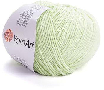 Yarnart Jeansgarn, Amigurumi bomullsgarn, bomullsgarn, virkning, stickgarn, amigurumi bomullsgarn, turkiskt garn, 55 % bomull – 45 % PAC (oliakryl) färg (11)