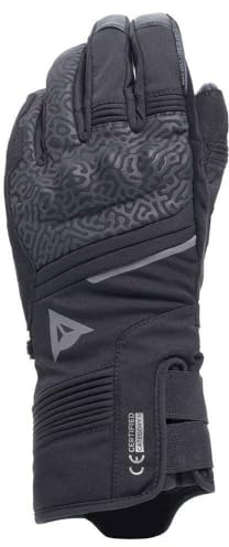 Dainese - Tempest 2 D-Dry® Gloves Wmn, Guantes de Invierno para Moto, Touring, Impermeables, Pantalla Táctil, Mujer, Negro, XS