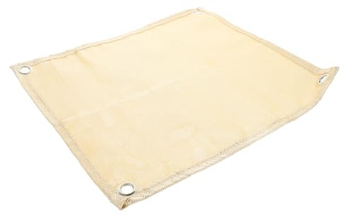 Alipis 2 Uds Manta Ignífuga Manta Blanca para Exteriores Material De Fibra De Vidrio