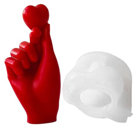 Moule en silicone en forme de cœur pour décoration en forme de cœur et chocolats