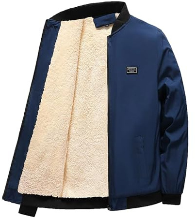 Générique Veste Homme Hiver Pour D'hiver Sans Capuche Chaud Blousons Grande Taille À Blouson Ete Militaire Manteau Manteaux Jusqu'à 5xl Travail