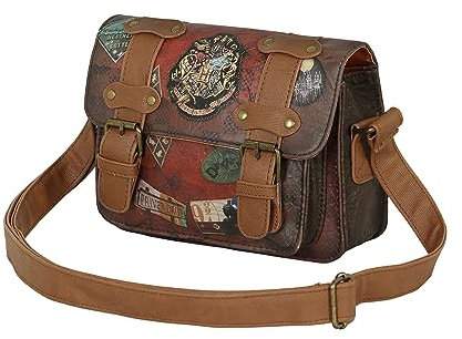 Harry Potter Railway-Satchel Schultertasche, Braun