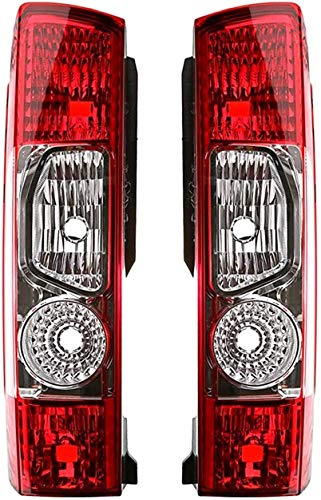 2x Rückleuchten Links Rechts Satz Rücklicht Rücklicht Heckleuchte E-prüf | Paar Kompatibel mit Peugeot Boxer 2005+ Fiat Ducato 3 250 290 2006+ Citroen Jumper 2 250 2006+ 1344047080 1344050080 Neu