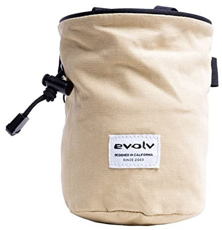 Canvas Chalk Bag, Unisex - Evolv, Farbe:1000-TAN, Größe:Uni