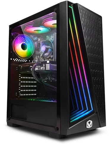 Vibox II-21 Gaming PC • Intel Core i5 10400F 6-Core • Nvidia RTX 3050 6GB • 16GB RAM • 500GB SSD • Windows 11 • WiFi