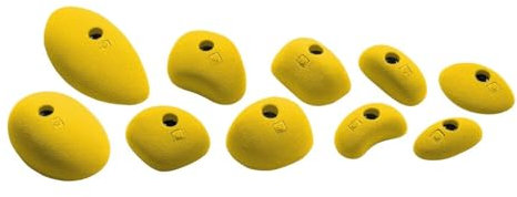Ocun Holds Set 2 - slopers Klettergriffe, Farbe:Yellow.