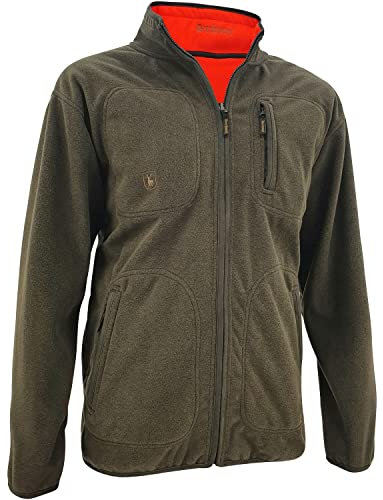 Deerhunter Wendefleecejacke Michael Braun/Signalorange, L