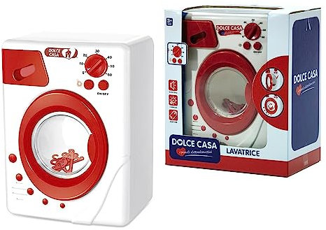 Spielzeug Waschmaschine für Kinder,Spielzeug Haushaltsgeräte,Waschmaschine Spielzeug Arbeiten,Waschmaschine für Kinder mit rotierenden Korb,Waschmaschine Spielzeug Lichter Sounds