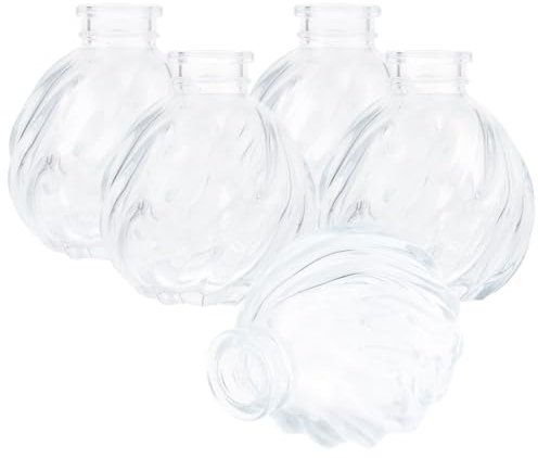 Garneck 5stücke Teiliges Glasvasen Mit Eleganter Transparenter Gestaltung Für Blumenarrangements Tischdekoration Und Besondere Anlässe Wie Hochzeiten Oder Feiertage Für Zuhause Oder