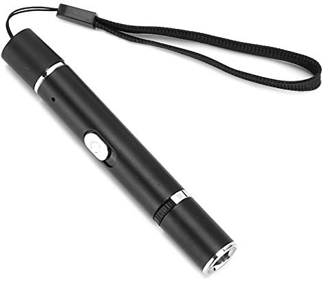 HEEPDD Lampe de Poche UV LED Portative pour Mousse d'animaux Domestiques, pour Détecter Les Taches Sèches d'urine de Chien et de Chat, Punaises de Lit, Chargement USB, Corps en