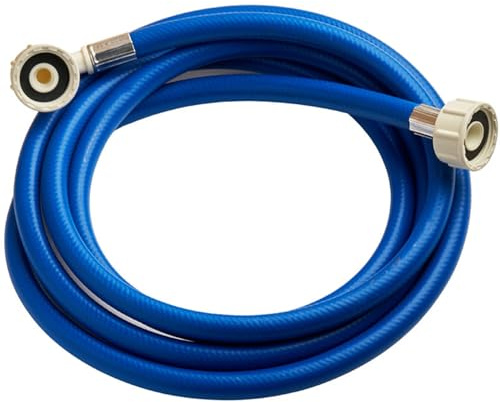Hiatt Hardware Universal Hose Pipe, Blue, 2.5m | 2.5m inlet hose extension for washing machine and dishwasher cold water; plastic construction; with a hose pipes connector.