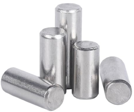 AYYSSM 100 Pezzi/Lotto M1.5x5/6/8/10/12/16/18mm GB119 304 Tassello di Posizionamento cilindrico in Acciaio Inossidabile(10mm)