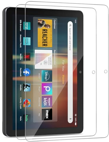 XunyLyee Schutzfolie für 8/ 8 Plʌs/ 8 Kids/ 8 Kids Pro Tablet, Displayschutz Folie Panzer Schutz Glas, 9H Härte, 2 Stück