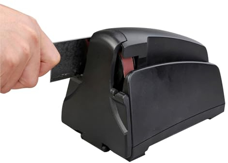 Asixxsix Aige-aiûteur à Couteaux électrique, 4000 Tr/Min aiguisé de Couteau Flexible Professionnel, Modes Fast 3 Pré-programmées Outil D'aiguidation de Cuisine pour le Couteau de Chef (Prise UE)