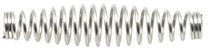 Ersetzen der Feder der Gartenschere Ersatzfeder for Gartenscheren, Gartenwerkzeug, Gartenbedarf, Handschere, Federersatz, praktisch, präzise(Silver 4.8cm)