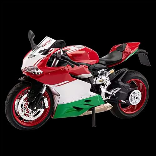 För 1199 Panigale R Legering Gjuten Motorcykelmodell Leksaksfordon Samling Terrängmotorcykel Leksaksbil 1:9