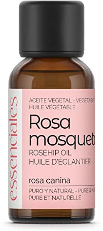 Hagebuttenöl Bio Kaltgepresst 100% Natürlich Für Gesicht Haare Narben Falten Pigmentflecken Trockene Haut Schwangerschaftsstreifen Anti Aging Pflege Vegan Hautöl Körperöl Gesichtsöl 30ml - ESSENCIALES