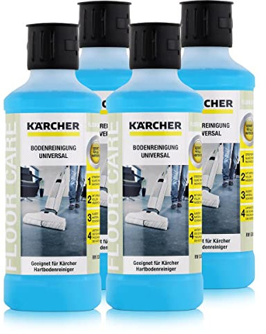 4x Kärcher RM 536 Nettoyant sols universel (500ml)