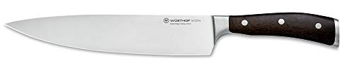 WÜSTHOF Ikon Kochmesser 23 cm, Schwarz,silber