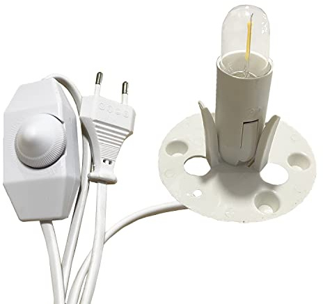Kabel für Salzlampen mit Dimmschalter + LED Lampe