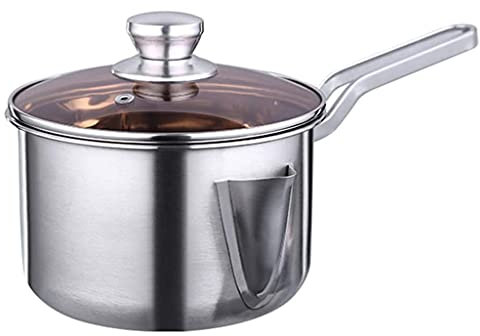 Edelstahl-Öl-Fetttrenner, Schüssel, Saucen-Trenner, Ölfilter, Suppenschüssel mit Griff, Fetttrenner, Mehrzweck-Ölfilter, perfektes Küchenwerkzeug, 1600 ml