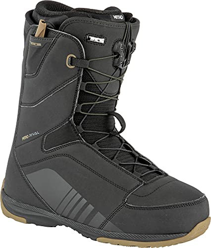 Nitro Herren Rival TLS '22 All Mountian Freeride Freestyle Schnellschnürsystem Boot Snowboardboot, 48 EU (MP 320)