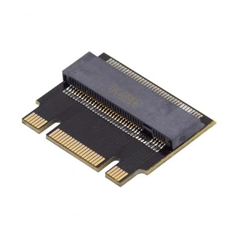 Xiwai NVME M-Key NGFF B+M 22x30mm auf 22x42mm Stecker auf Buchse Erweiterungsadapter Kompatibel mit Legion Go ThinkPad 2230 2242 SSD