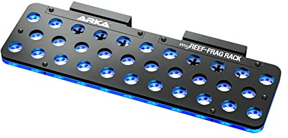 Korallen Ablegerhalter 32 Löcher - myReef Frag Rack für Meerwasseraquarium | für Reef Plugs, Korallenableger, mit Magnethalter, Korallen züchten, Korallenablegerregal, Korallenzucht, Meerwasser
