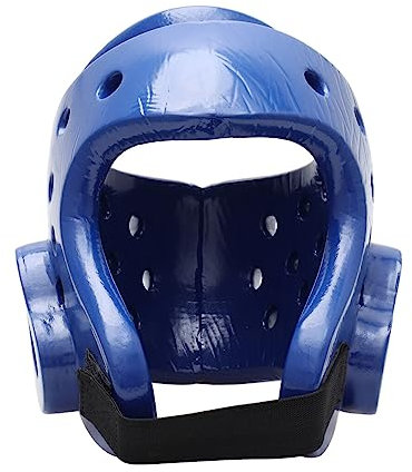 VALICLUD Eva Sparring-kopfschutz Für Junge Mädchen Taekwondo-Helm Stoßdämpfender Kampfsport-Helm Boxschutz Für Kopf Ohren Stirn Hinterkopf Blau