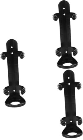 PartyKindom 3pezzi Supporto Per Estintore Per Auto Staffa Muro Per Estintore Portatile e Sicuro Per Veicoli e Barca Materiale Resistente e Facile Da Installare Protezione Antincendio