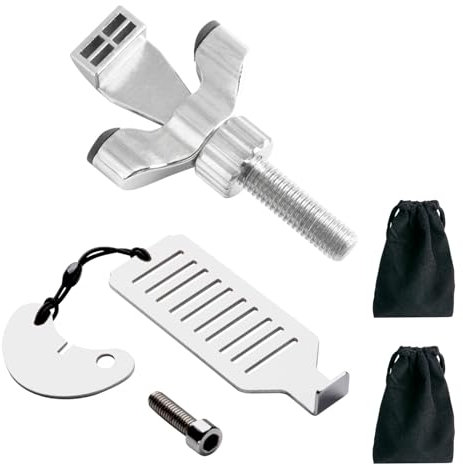 MEGAVOW 4 Pièces Verrou de Porte Portable Amélioré, Serrure Robuste, Casier de d'intimité, Serrure de Sécurité Interieure avec 2 Sac, Sécurité Supplémentaire et Intimité Pour Voyage Maison Hôtel