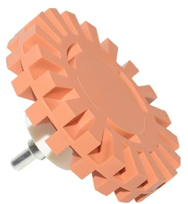 itrimaka Strumento di rimozione gessato – Disco di rimozione pneumatico gessato – Ruota di rimozione adesivi, gomma adesiva pneumatica per auto e moto