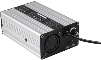 Chargeur De Batterie Au Plomb,Chargeur De Batterie 12V/24V/36V/48V/60V/72V pour Chariot Élévateur Électrique, Transpalette, Voiturette De Golf,60v 5a,H