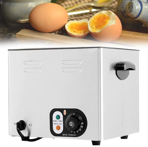 Beachtiful Cocedor de Huevos Eléctrico con Capacidad para 60 Huevos, Cocedor de Huevos Blandos, Medianos y Duros, Cocedor de Huevos Comercial Hot Spring