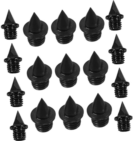 Anneome 20 Stück Metall Laufspikes Hartstahl Spikeschuhe Ersatznägel für Leichtathletik Sprint Weitsprung Schuhe Training