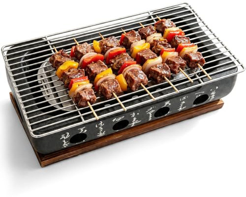 parrilla de barbacoa, parrilla de barbacoa japonesa, estufa de barbacoa japonesa estufa de carbón rectángulo de estufa de barbaco (SG)