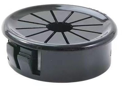 10 Stück Kabeldurchführungen aus Kunststoff for den Schreibtisch, runde Kabellochabdeckungen for Computertische, Kabelorganisator und Anschlussdichtungsringe, Möbelzubehör(40mm)