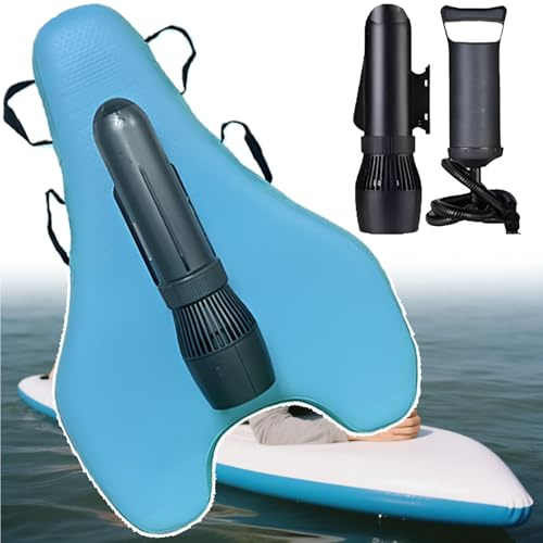 Sea Scooter och Bodyboard: 500 W borstlös kraft, 3 till 7 km räckvidd (1,87 till 4,4 Mph)/H, 10 000 Mah Långlivat batteri, Snabbfrigöringsstyre, W/Scooter