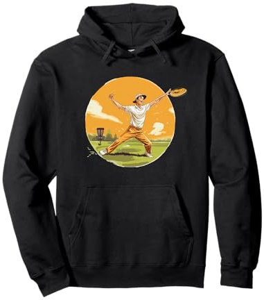 Disc-Golf-Joueur Disc-Golfing Game Accessoire Disc-Golf Sweat à Capuche