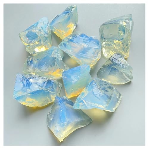 VWWJCCRO Pietre grezze di Opale Grezzo Scintillante da 200 g
